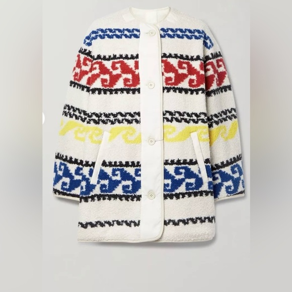 ISABEL MARANT ÉTOILE
Himemma reversible jacquard-fleece and shell jacket - Picture 4 of 7